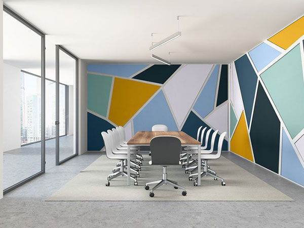 Phối màu sơn văn phòng cần lưu ý gì?