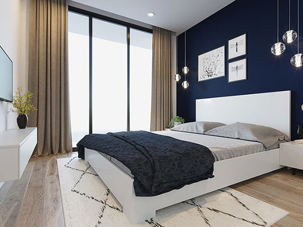 Phối màu sơn phòng ngủ chưa bao giờ dễ dàng đến thế!